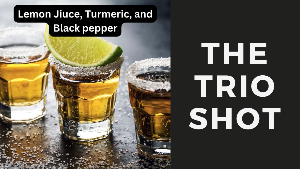 10 Benefits of Drinking Lemon Juice, Turmeric and Black Pepper Shot Every Day