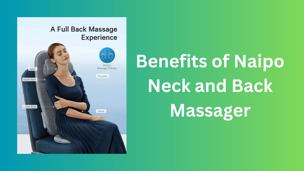 Naipo neck and back massager